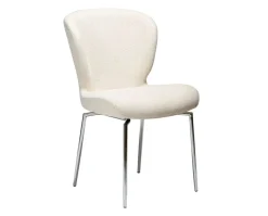 Glory Snurrstol | Simply Beige Bouclé | Krom