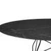 Glossy Matbord 192x118 | Svart skiva, Svarta ben