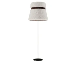 Glowing Ice Golvlampa | 50 cm | Chocolate leather