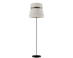 Glowing Ice Golvlampa | 40 cm | Grass Green leather
