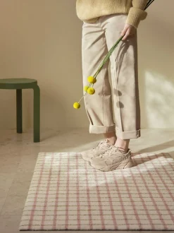 Grid Dörrmatta | Matcha Lemon 60x85