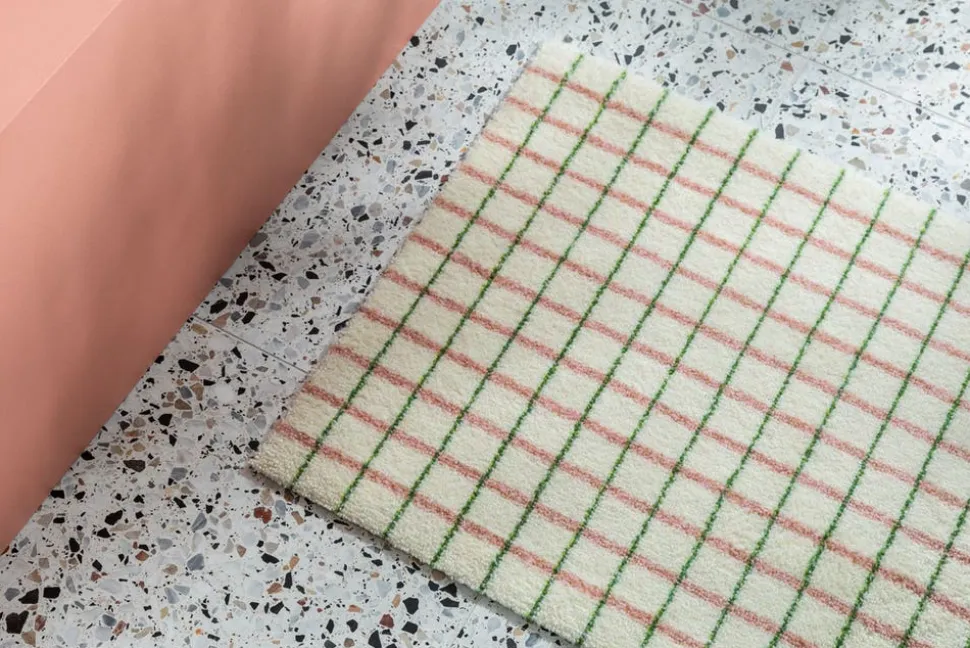 Grid Dörrmatta | Matcha Lemon 60x85