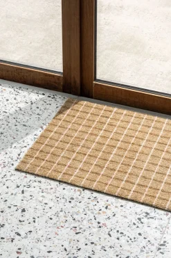 Grid Dörrmatta | Matcha Lemon 85x115