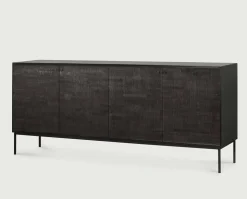Grooves  Sideboard | 4 dörrar | 202 cm
