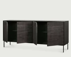Grooves  Sideboard | 4 dörrar | 202 cm