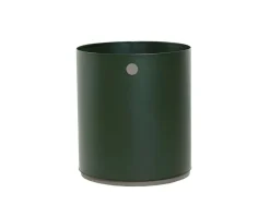 Grow Planter Ø54 | Dark Green/ Taupe