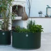 Grow Planter Ø75 | Lava Grey/ Light Grey