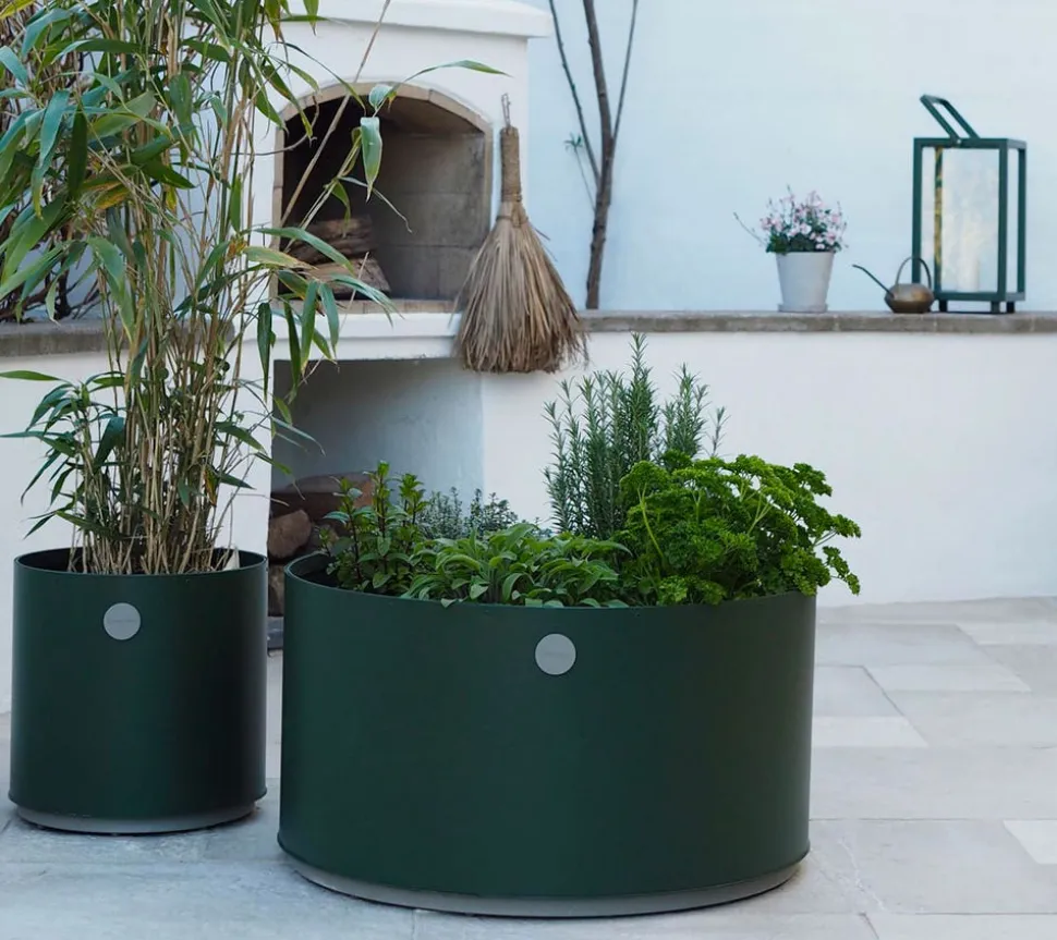Grow Planter Ø38 | Lava Grey/ Light Grey