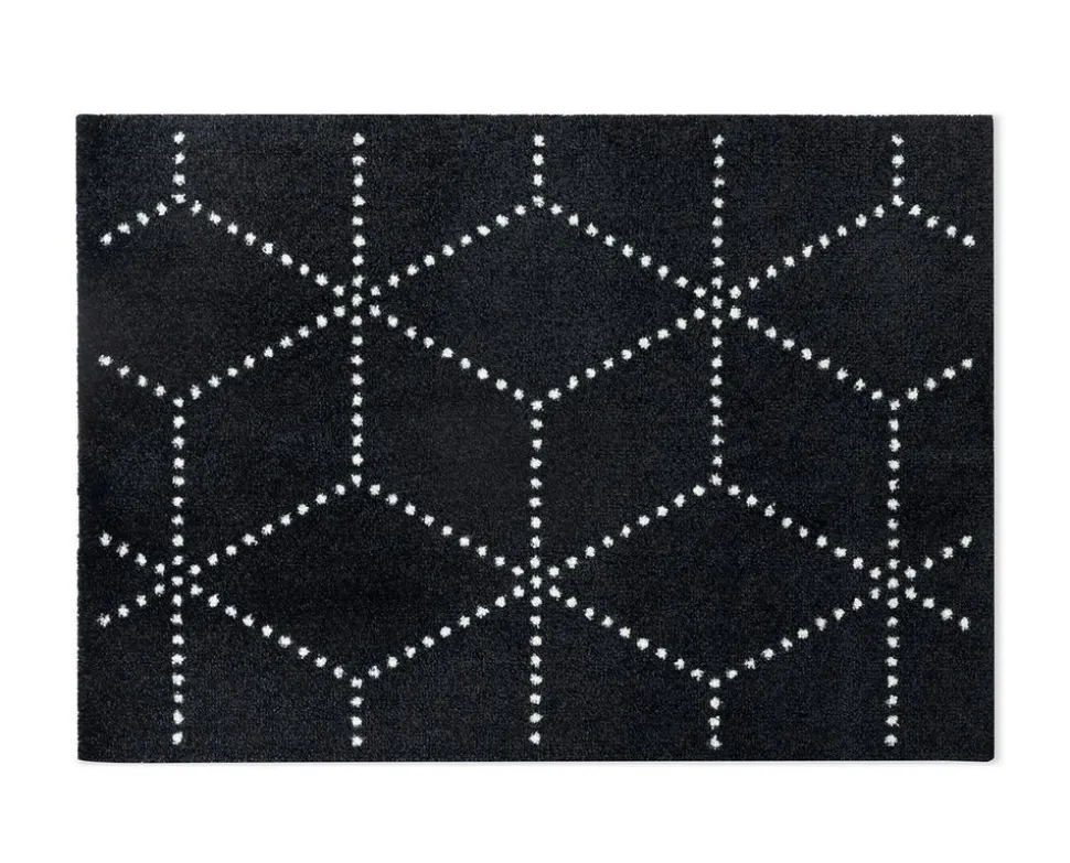Hagl Dörrmatta | Black 60x85