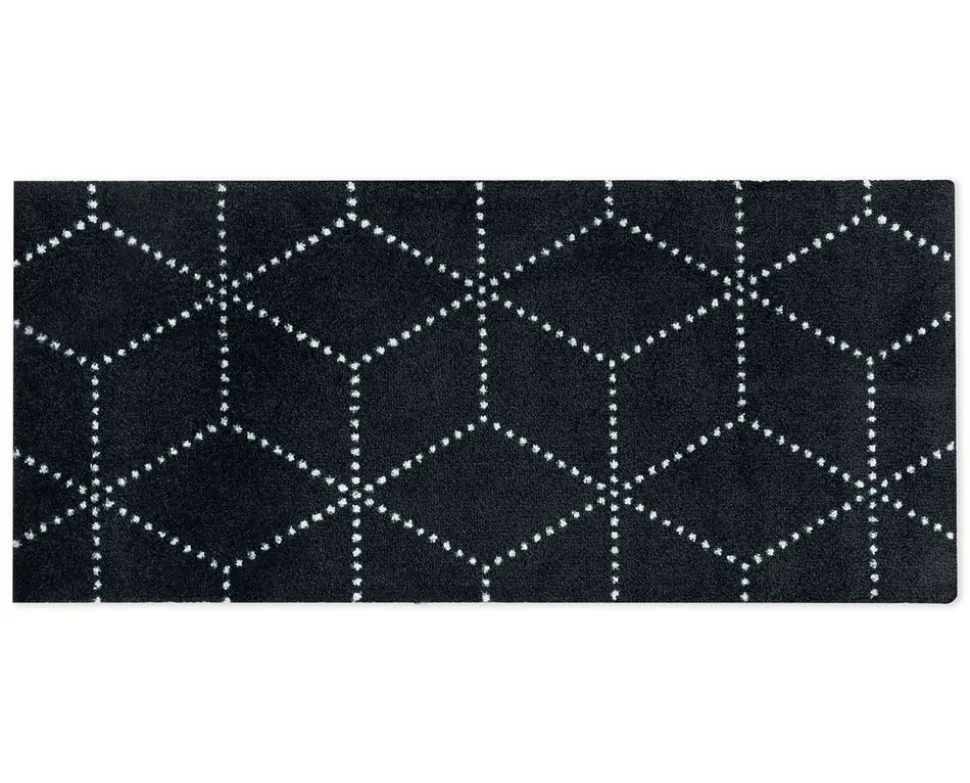 Hagl Dörrmatta | Black 45x100