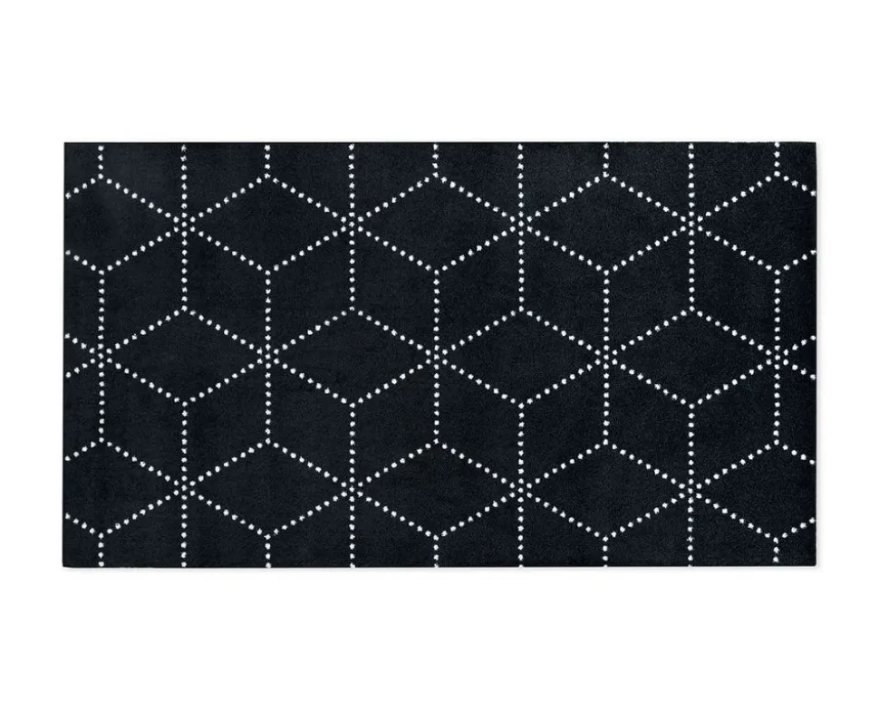 Hagl Dörrmatta | Black 85x150