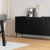 Halifax Sideboard | Svartlackad Ek