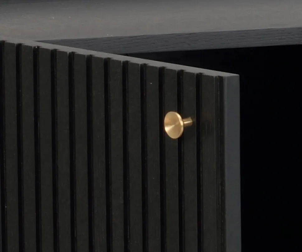 Halifax Sideboard | Svartlackad Ek