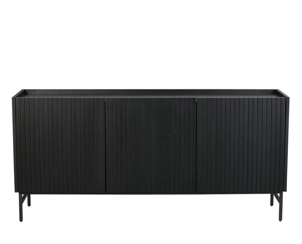 Halifax Sideboard | Svartlackad Ek