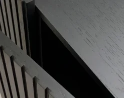 Halifax Sideboard | Svartlackad Ek