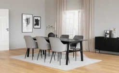 Halifax Sideboard | Svartlackad Ek