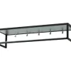 Hallhylla 11 | Svart, Zink