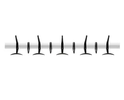 Hanger Kroklist 90 | Svart