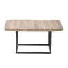 Happy Soffbord 100x100 | Vitoljad Ek