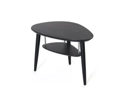 Harmoni Sidobord Hylla H45 | Svartbetsad Ek