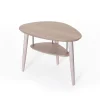 Harmoni Sidobord Hylla H45 | Vitpigmenterad Ek