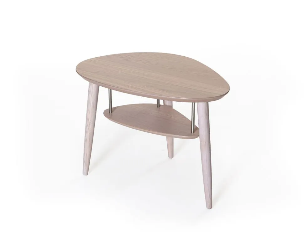 Harmoni Sidobord Hylla H45 | Vitpigmenterad Ek