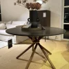 Hector Matbord | Black/Grey Betong