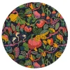 Heritage Garden Matta Ø220 Charcoal Multi