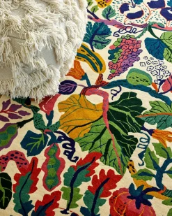 Heritage Garden Matta Ø180 Cream Multi