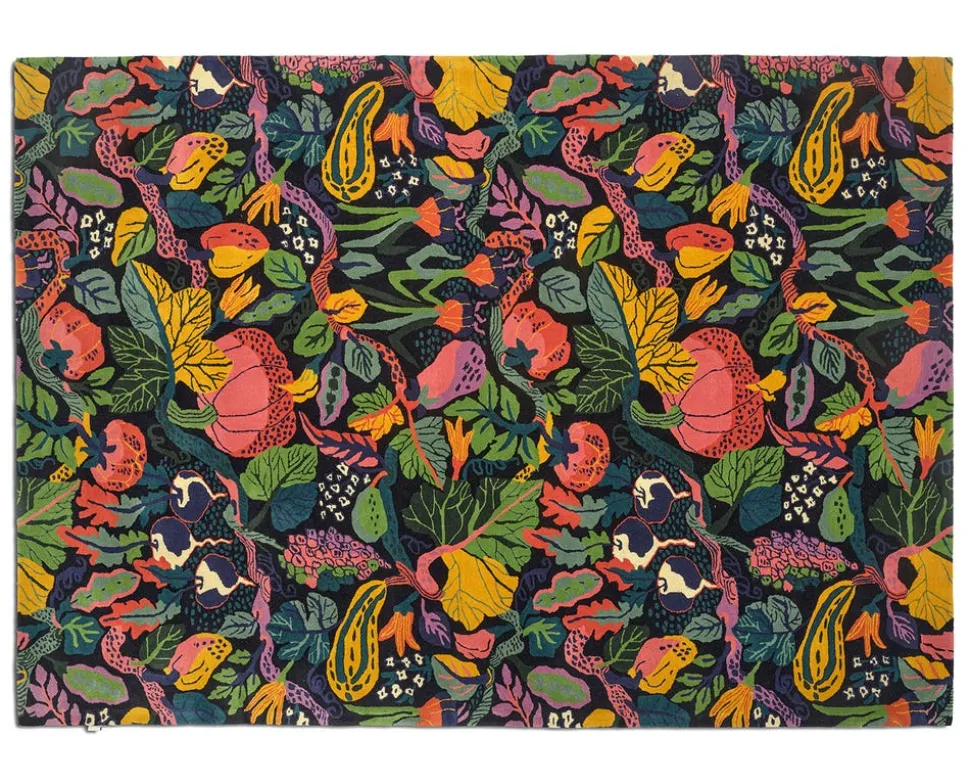 Heritage Garden Matta 170x230 Charcoal Multi