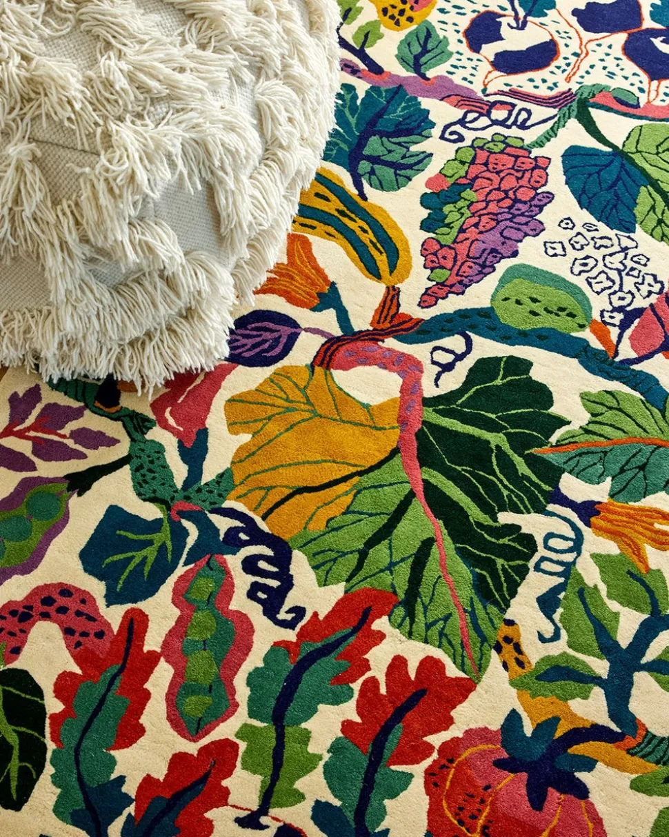 Heritage Garden Matta 170x230 Cream Multi