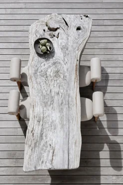 Hippo Chair Outdoor | Sunbrella Savane Coconut