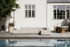 Hippo Chair Outdoor | Sunbrella Savane Whisper