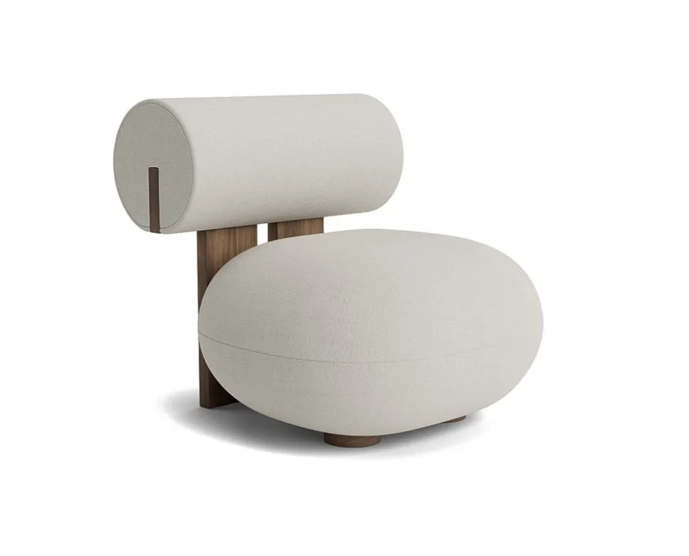 Hippo Lounge Chair Outdoor | Sunbrella Savane Whisper