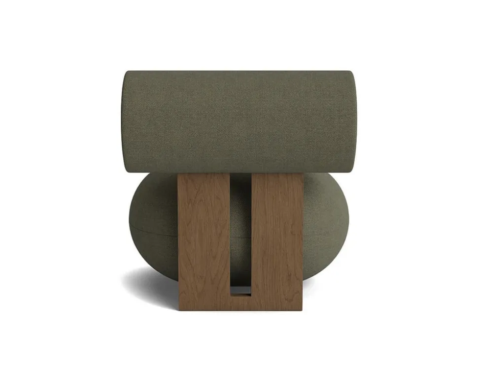 Hippo Lounge Chair | Trärygg