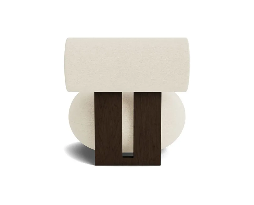Hippo Lounge Chair | Trärygg
