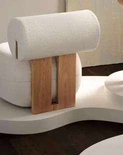 Hippo Lounge Chair | Trärygg
