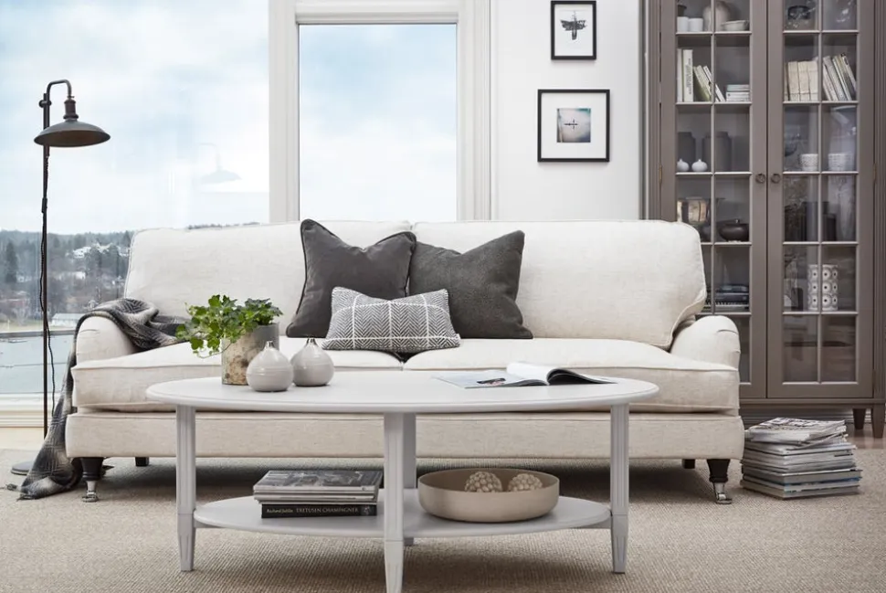 Howard Soffa 3-sits Svängd Medium