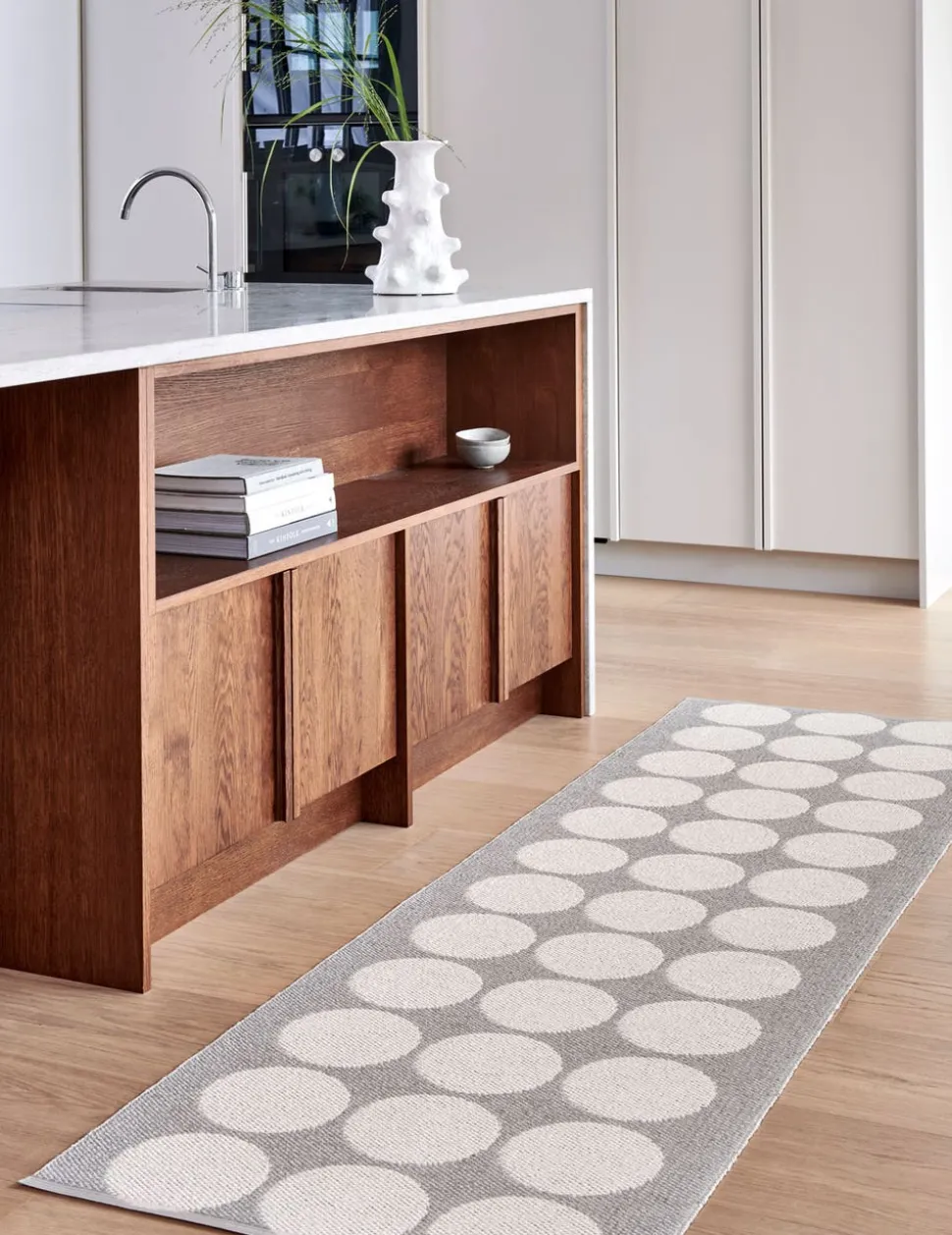 Hugo Gångmatta Linen / Vanilla 70x240