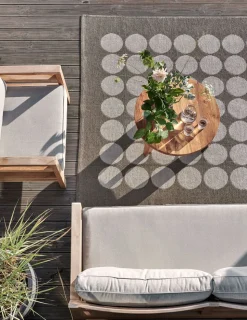 Hugo Matta Walnut / Linen 180x260