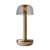 Humble Two Bordslampa | Guld | Rökt Glas