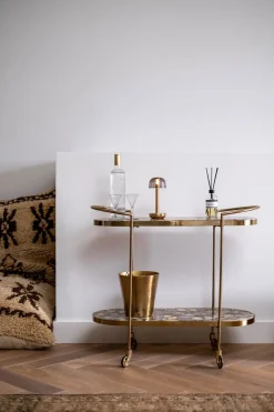 Humble Two Bordslampa | Guld | Rökt Glas