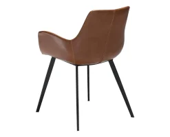 Hype Karmstol | Light Brown Konstläder