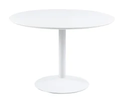 Ibiza Matbord Ø100 | Vit MDF