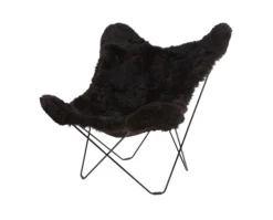 Iceland Mariposa Fåtölj Shorn Black / Black