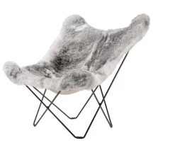Iceland Mariposa Fåtölj Shorn Grey / Black