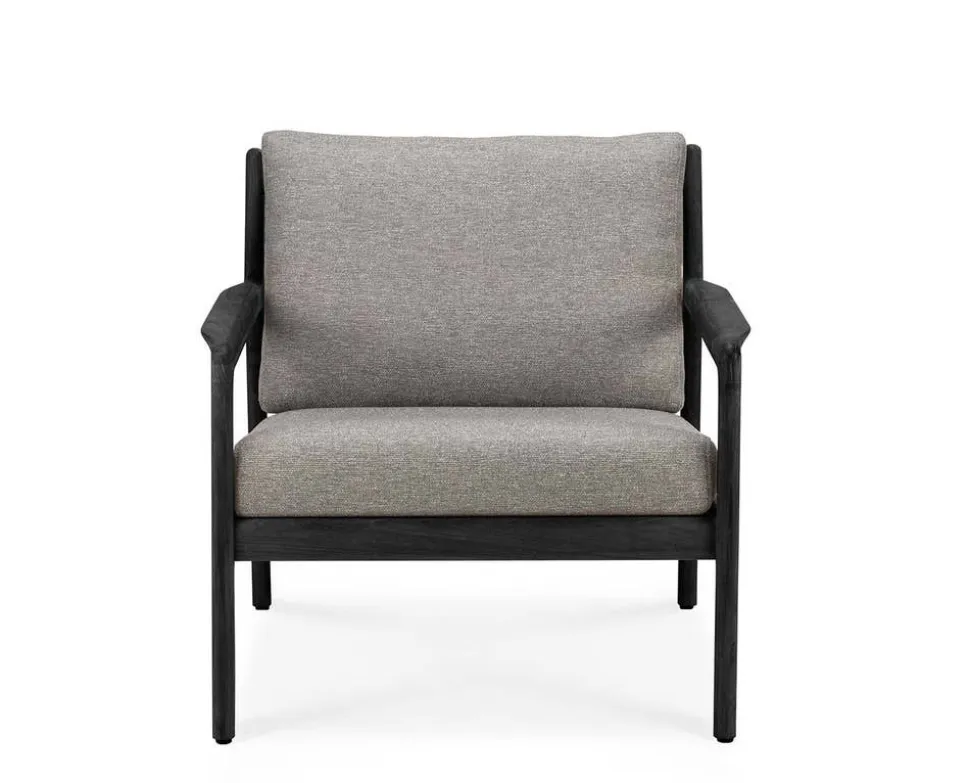 Jack Outdoor Loungefåtölj | Svartlackad, Mocha