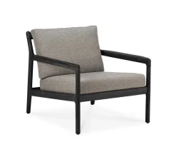 Jack Outdoor Loungefåtölj | Svartlackad, Mocha