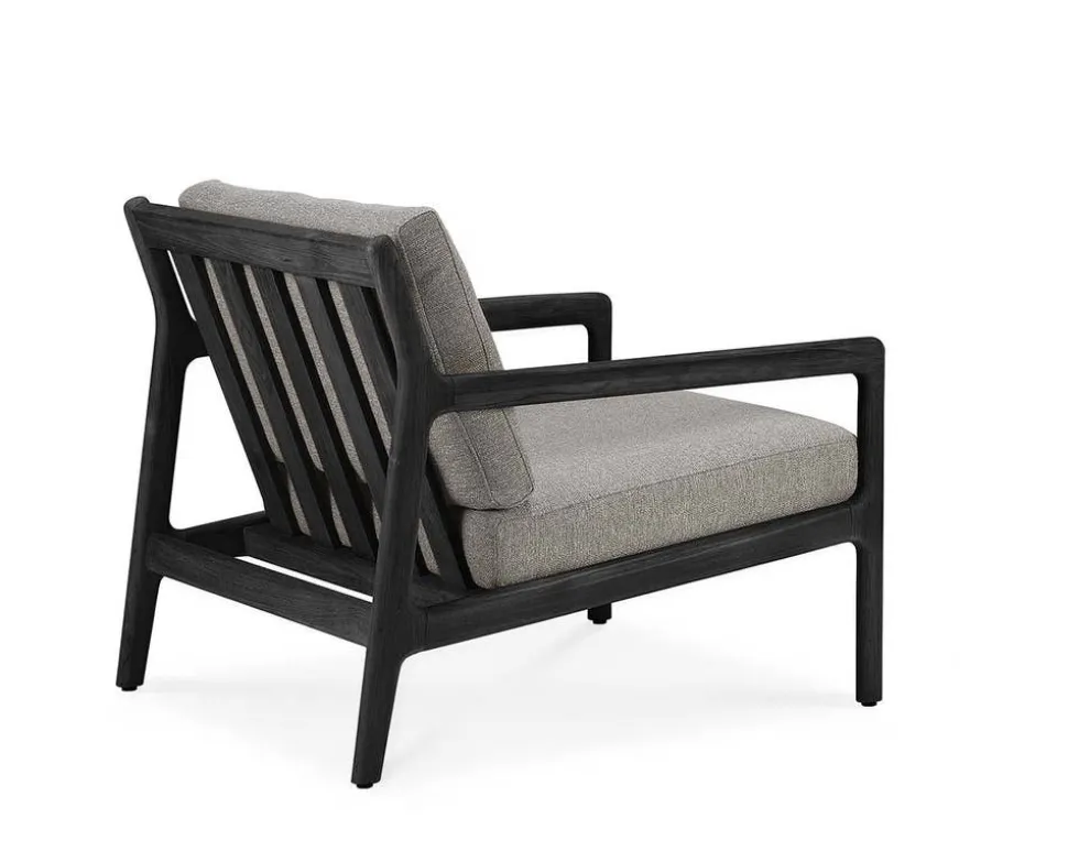 Jack Outdoor Loungefåtölj | Svartlackad, Mocha