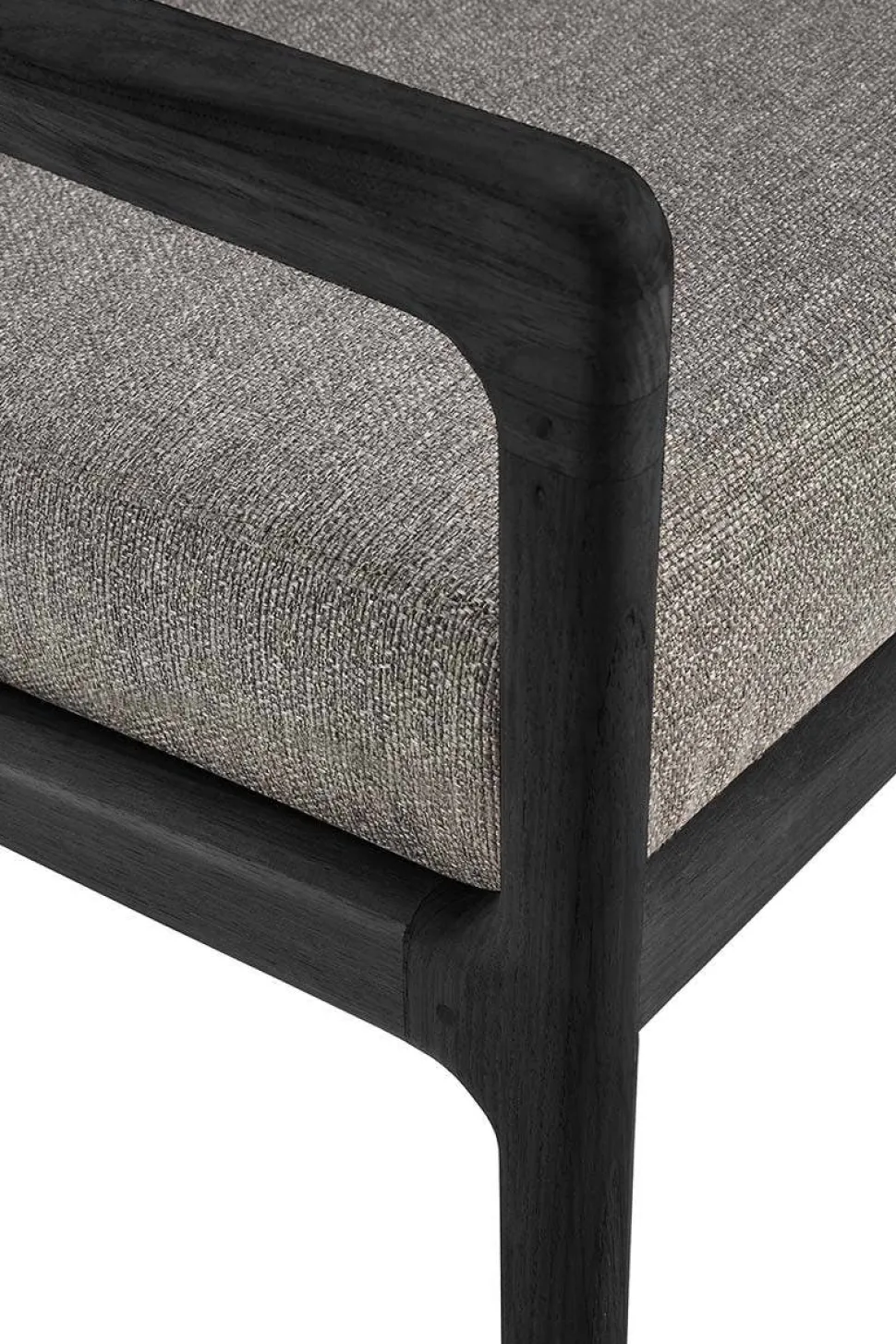 Jack Outdoor Loungefåtölj | Svartlackad, Mocha